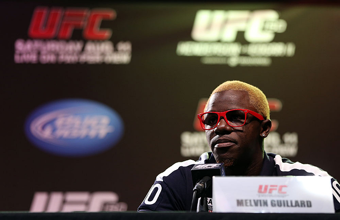 DENVER, CO - AUGUST 09:  Melvin Guillard interacts with media and fans during the UFC 150 press conference at the Fillmore Auditorium on August 9, 2012 in Denver, Colorado. (Photo by Josh Hedges/Zuffa LLC/Zuffa LLC via Getty Images)