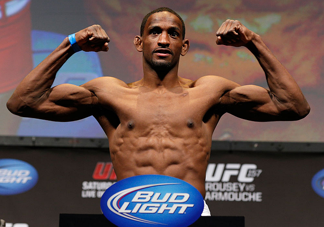 ANAHEIM, CA - FEBRUARY 22:  Neil Magny weighs in during the UFC 157 weigh-in at Honda Center on February 22, 2013 in Anaheim, California.  (Photo by Josh Hedges/Zuffa LLC/Zuffa LLC via Getty Images)