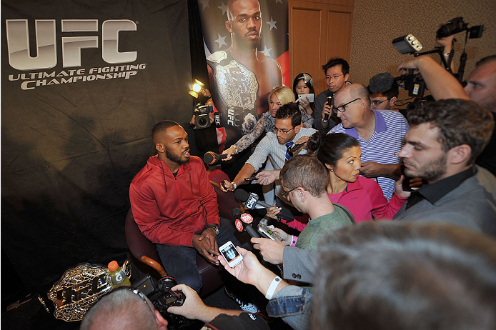UFC light heavyweight champion Jon Jones UFC light heavyweight champion Jon Jones