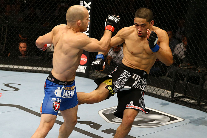 Kimura trades with Gagnon Kimura trades with Gagnon