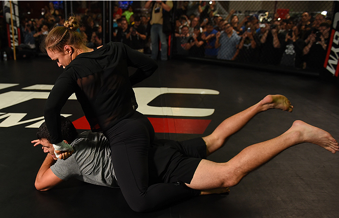 UFC 184 Open Training Session Gallery UFC ® Media