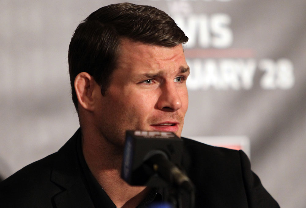 CHICAGO, IL - JANUARY 26: Michael Bisping attends the UFC on FOX press conference at the W Hotel on January 26, 2012 in Chicago, Illinois. (Photo by Josh Hedges/Zuffa LLC/Zuffa LLC via Getty Images) *** Local Caption *** Michael Bisping