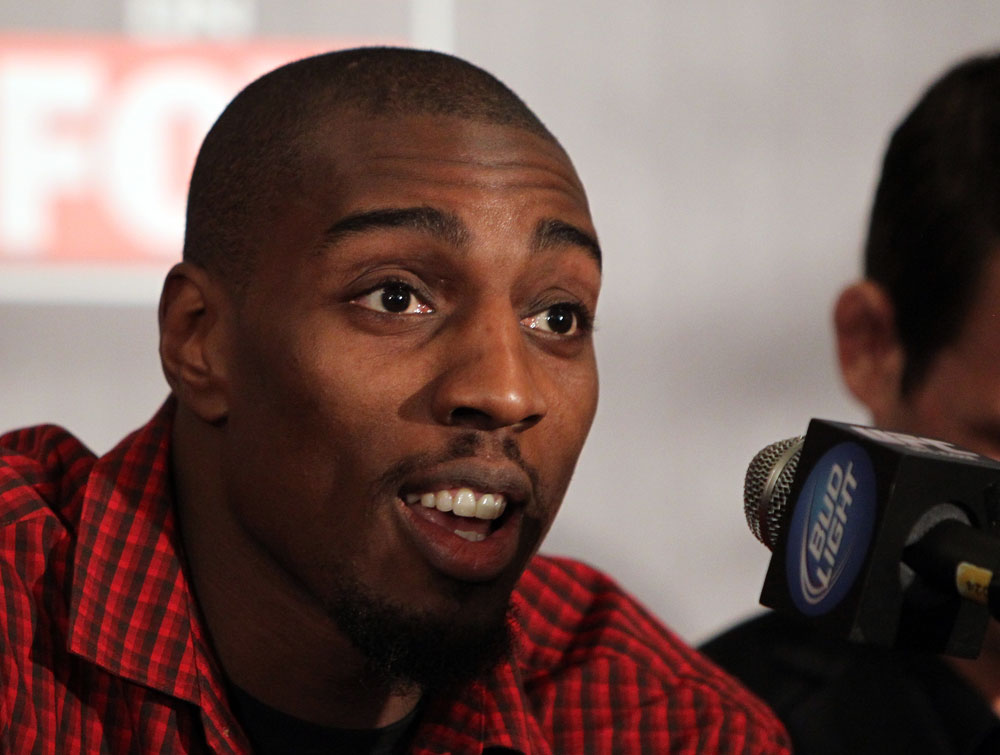CHICAGO, IL - JANUARY 26: Phil Davis attends the UFC on FOX press conference at the W Hotel on January 26, 2012 in Chicago, Illinois. (Photo by Josh Hedges/Zuffa LLC/Zuffa LLC via Getty Images) *** Local Caption *** Phil Davis