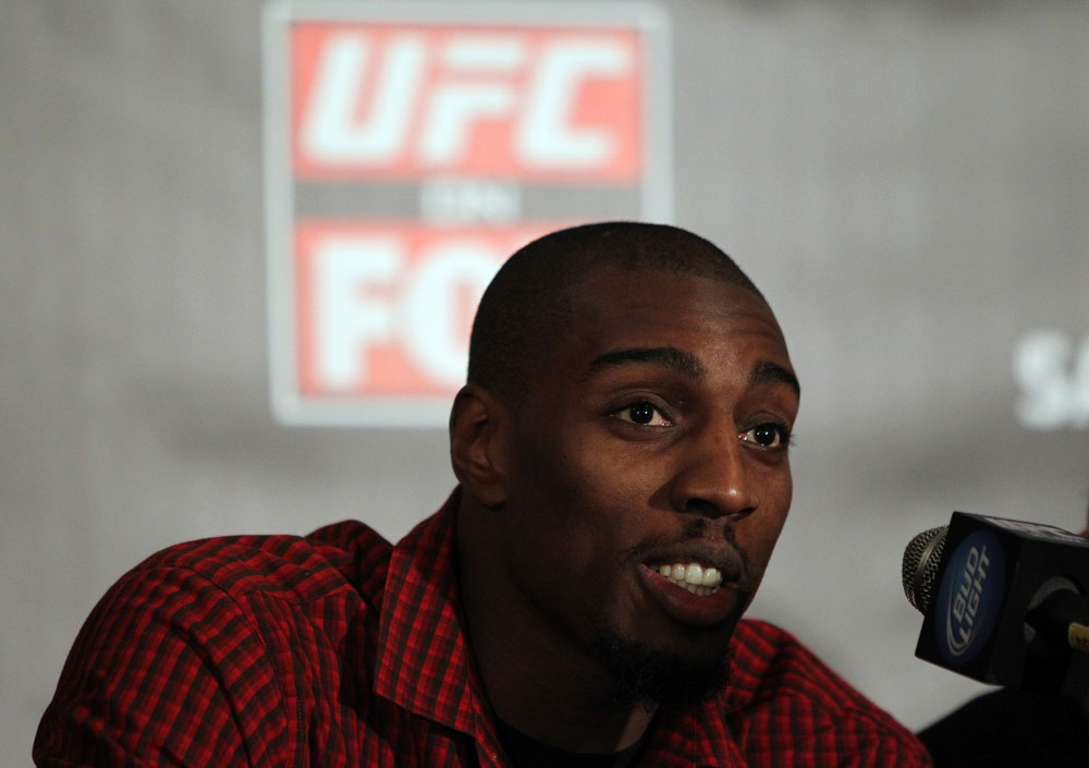 CHICAGO, IL - JANUARY 26: Phil Davis attends the UFC on FOX press conference at the W Hotel on January 26, 2012 in Chicago, Illinois. (Photo by Josh Hedges/Zuffa LLC/Zuffa LLC via Getty Images) *** Local Caption *** Phil Davis