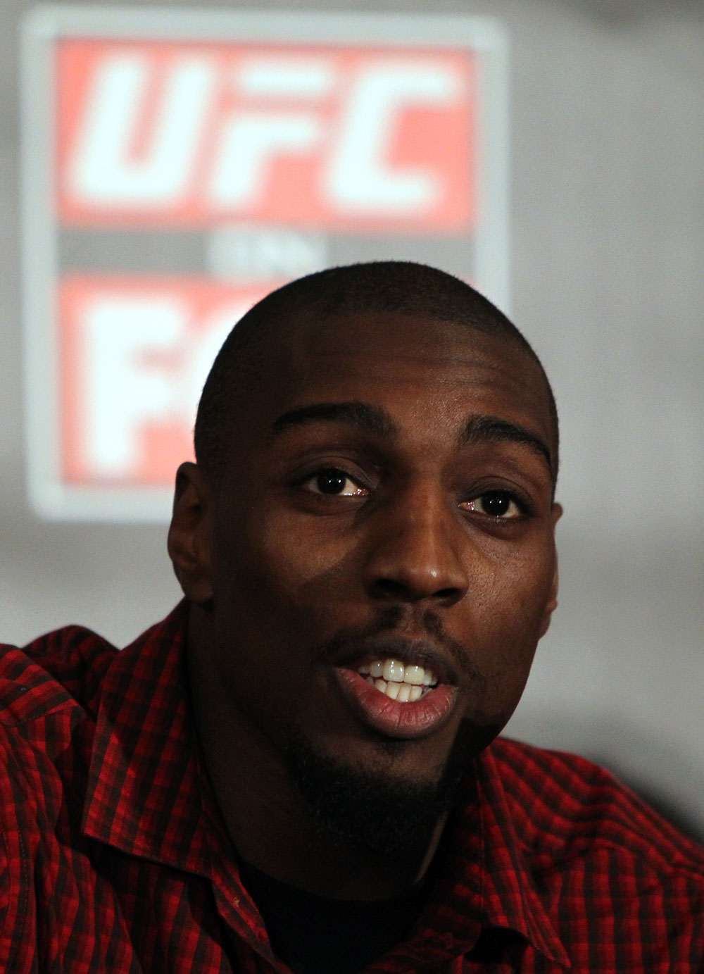 CHICAGO, IL - JANUARY 26: Phil Davis attends the UFC on FOX press conference at the W Hotel on January 26, 2012 in Chicago, Illinois. (Photo by Josh Hedges/Zuffa LLC/Zuffa LLC via Getty Images) *** Local Caption *** Phil Davis