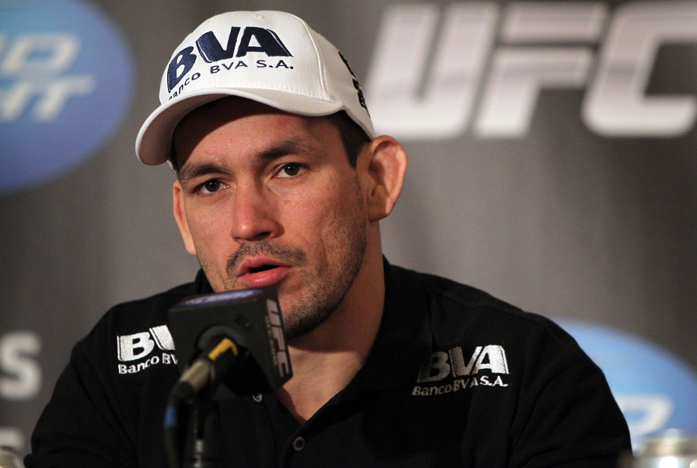 CHICAGO, IL - JANUARY 26: Demian Maia attends the UFC on FOX press conference at the W Hotel on January 26, 2012 in Chicago, Illinois. (Photo by Josh Hedges/Zuffa LLC/Zuffa LLC via Getty Images) *** Local Caption *** Demian Maia