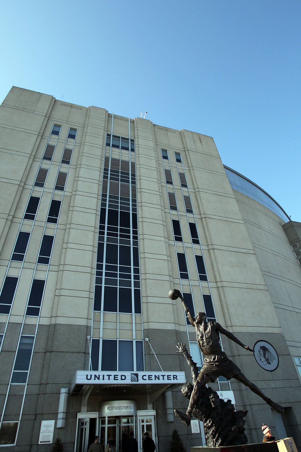 CHICAGO, IL - JANUARY 28:  A general view of the outside of the arena before the UFC on FOX event at United Center on January 28, 2012 in Chicago, Illinois.  (Photo by Josh Hedges/Zuffa LLC/Zuffa LLC via Getty Images)