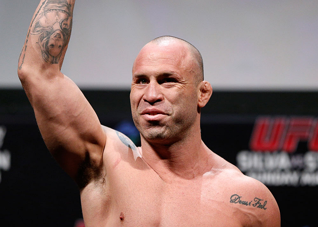 SAITAMA, JAPAN - MARCH 02: Wanderlei Silva weighs in during the UFC on FUEL TV weigh-in at Saitama Super Arena on March 2, 2013 in Saitama, Japan. (Photo by Josh Hedges/Zuffa LLC/Zuffa LLC via Getty Images)
