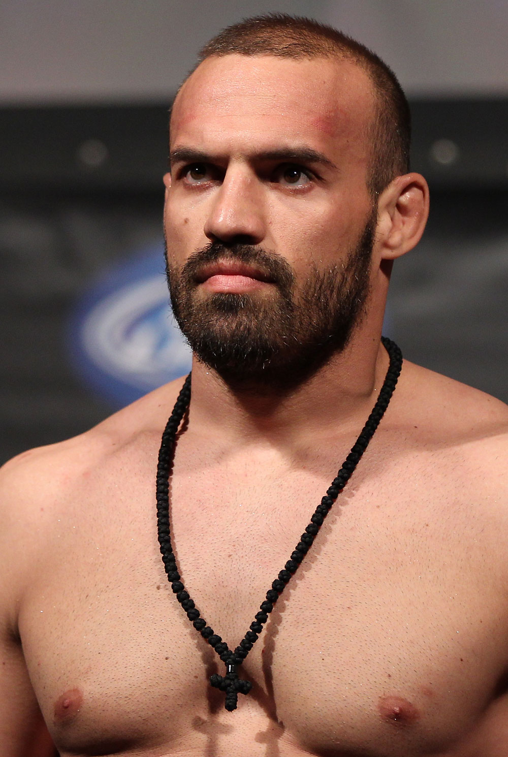 FAIRFAX, VA - MAY 14: Igor Pokrajac makes weight during the UFC on Fuel TV official weigh in at Patriot Center on May 14, 2012 in Fairfax, Virginia. (Photo by Josh Hedges/Zuffa LLC/Zuffa LLC via Getty Images)