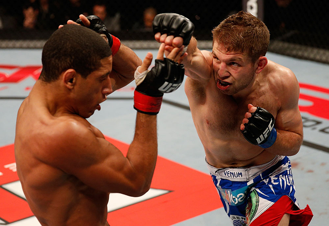 UFC featherweight Nik Lentz UFC featherweight Nik Lentz