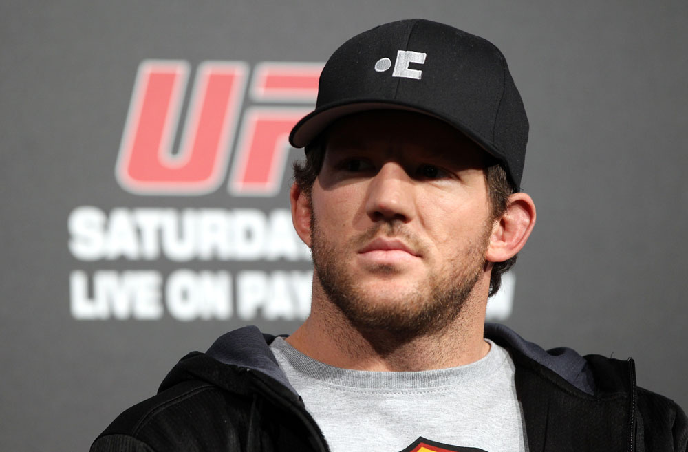TOKYO, JAPAN - FEBRUARY 23: Ryan Bader attends the final UFC 144 pre-fight press conference at the Ritz-Carlton Hotel on February 23, 2012 in Tokyo, Japan. (Photo by Josh Hedges/Zuffa LLC/Zuffa LLC via Getty Images) *** Local Caption *** Ryan Bader