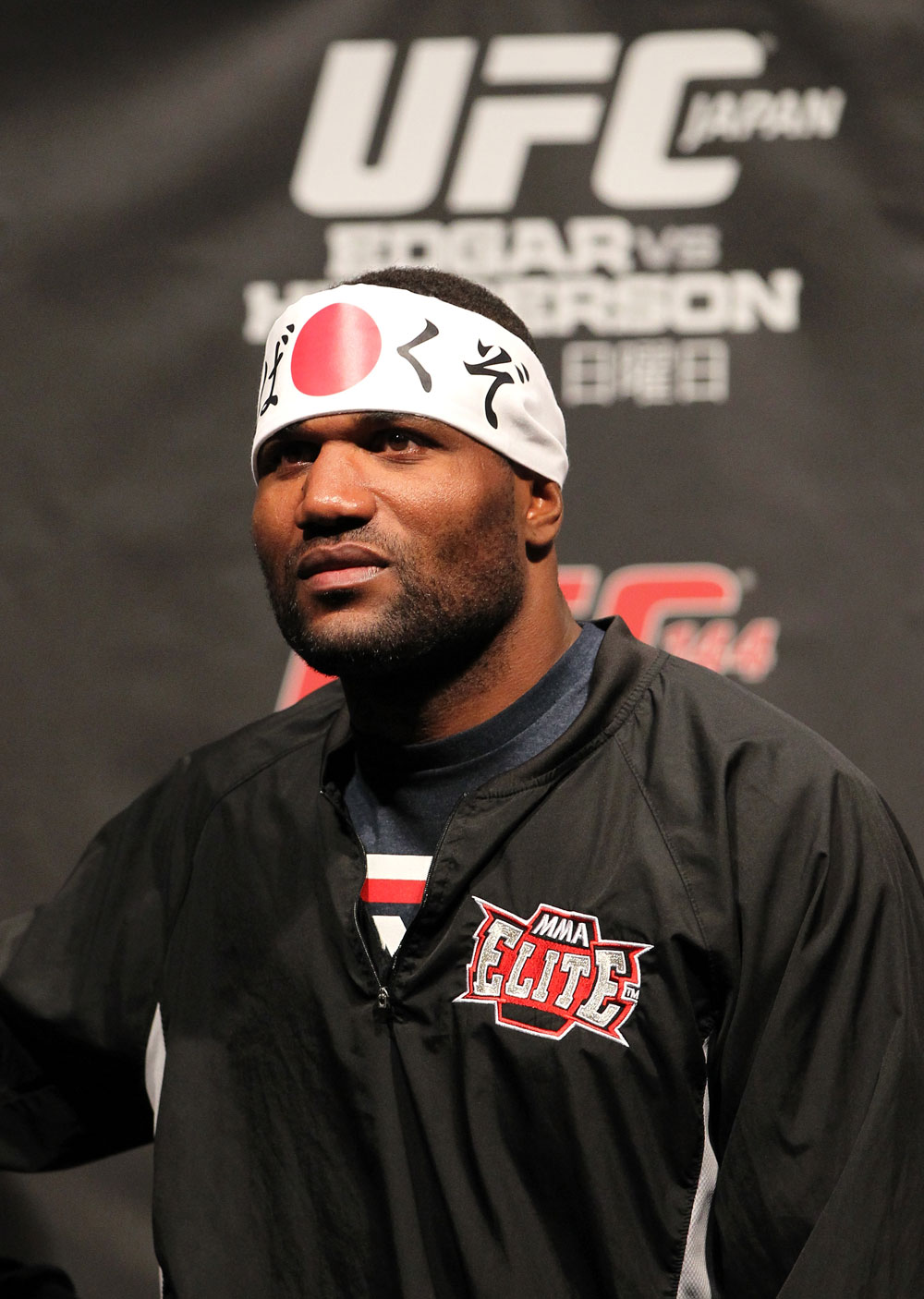 SAITAMA, JAPAN - FEBRUARY 25: Quinton "Rampage" Jackson enters the arena before weighing in during the official UFC 144 weigh in at the Saitama Super Arena on February 25, 2012 in Saitama, Japan. (Photo by Josh Hedges/Zuffa LLC/Zuffa LLC via Getty Images) *** Local Caption *** Quinton Jackson