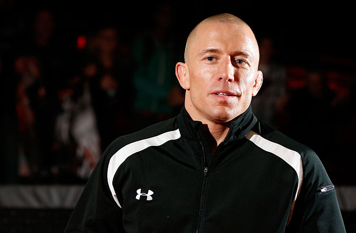 UFC welterweight champion Georges St-Pierre UFC welterweight champion Georges St-Pierre