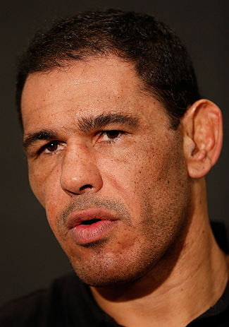 LAS VEGAS, NV - JANUARY 31:  Antonio Rogerio Nogueira interacts with media during the UFC 156 Ultimate Media Day on January 31, 2013 at the Mandalay Bay in Las Vegas, Nevada.  (Photo by Josh Hedges/Zuffa LLC/Zuffa LLC via Getty Images)
