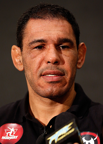 LAS VEGAS, NV - JANUARY 31:  Antonio Rogerio Nogueira interacts with media during the UFC 156 Ultimate Media Day on January 31, 2013 at the Mandalay Bay in Las Vegas, Nevada.  (Photo by Josh Hedges/Zuffa LLC/Zuffa LLC via Getty Images)