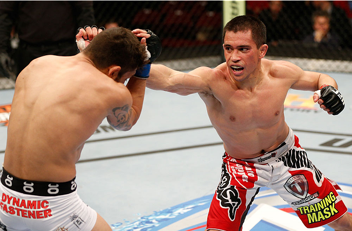 UFC flyweight Chris Cariaso UFC flyweight Chris Cariaso