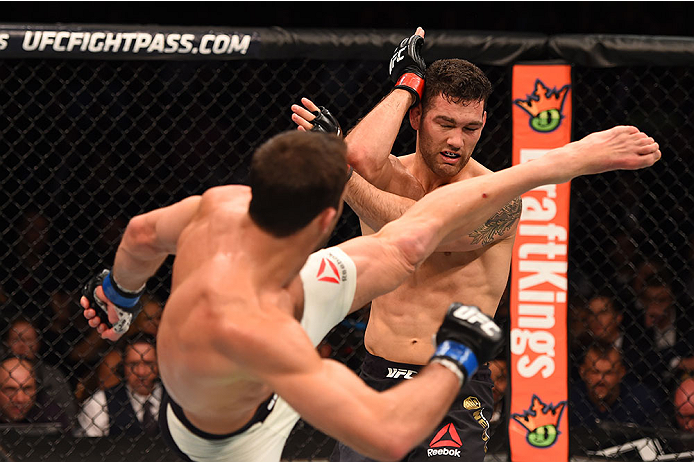 Rockhold became a champion at UFC 194 (Photo by Josh Hedges/Zuffa LLC/Zuffa LLC via Getty Images)