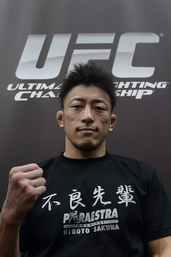 UFC featherweight Tatsuya Kawajiri