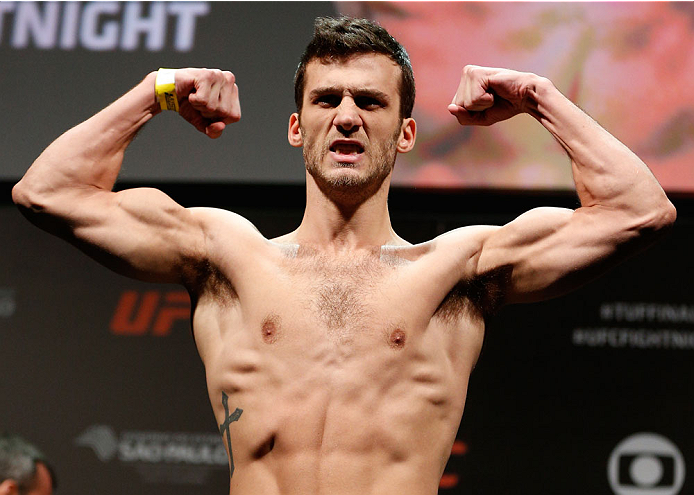 UFC bantamweight Matt Hobar UFC bantamweight Matt Hobar