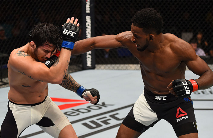Neil Magny não teve dificuldade para vencer Erick Silva (Foto: Jeff Bottari/Zuffa LLC)