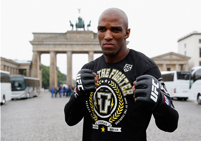 UFC middleweight Francis Carmont UFC middleweight Francis Carmont