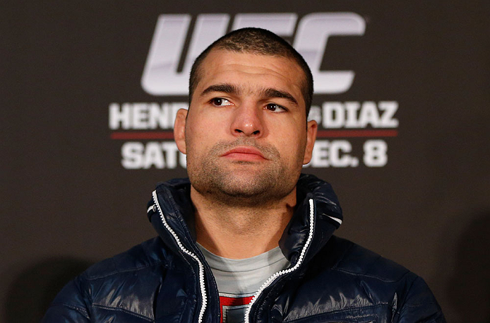 SEATTLE, WA - DECEMBER 06: Mauricio "Shogun" Rua interacts with media during the UFC on FOX press conference on December 6, 2012 at Key Arena in Seattle, Washington. (Photo by Josh Hedges/Zuffa LLC/Zuffa LLC via Getty Images)