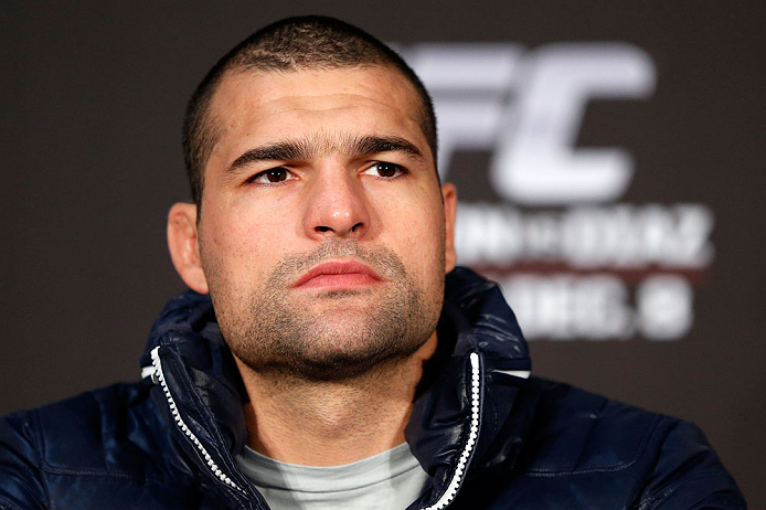 SEATTLE, WA - DECEMBER 06: Mauricio "Shogun" Rua interacts with media during the UFC on FOX press conference on December 6, 2012 at Key Arena in Seattle, Washington. (Photo by Josh Hedges/Zuffa LLC/Zuffa LLC via Getty Images)