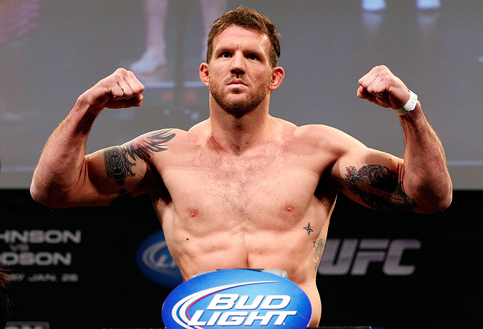CHICAGO, IL - JANUARY 25: Ryan Bader weighs in during the UFC on FOX weigh-in on January 25, 2013 at the Chicago Theatre in Chicago, Illinois. (Photo by Josh Hedges/Zuffa LLC/Zuffa LLC via Getty Images)