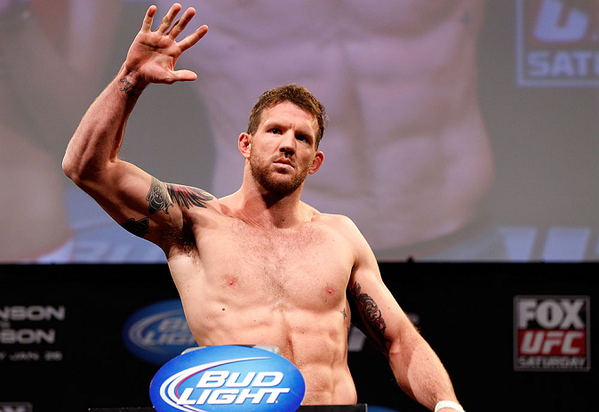 CHICAGO, IL - JANUARY 25: Ryan Bader weighs in during the UFC on FOX weigh-in on January 25, 2013 at the Chicago Theatre in Chicago, Illinois. (Photo by Josh Hedges/Zuffa LLC/Zuffa LLC via Getty Images)