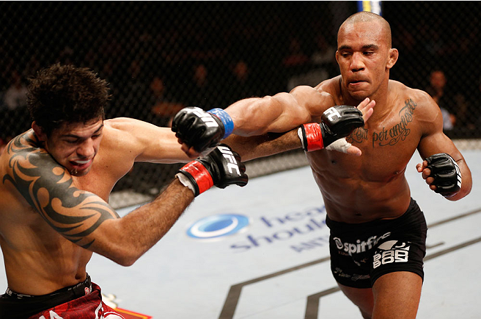 UFC welterweight Nico Musoke UFC welterweight Nico Musoke
