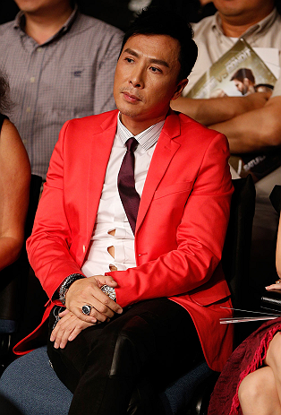 MACAU, MACAU - NOVEMBER 10: Actor Donnie Yen attends the UFC Macao event inside CotaiArena on November 10, 2012 in Macau, Macau. (Photo by Josh Hedges/Zuffa LLC/Zuffa LLC via Getty Images)