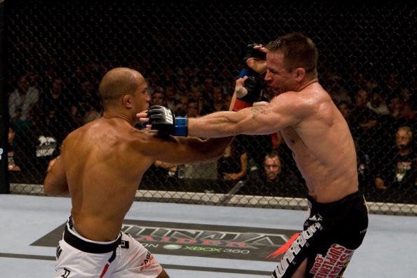 Sherk trades with BJ Penn Sherk trades with BJ Penn