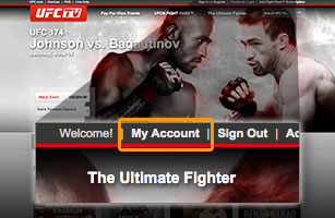 Go to UFC.tv