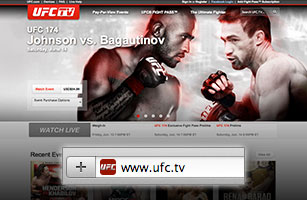 Go to UFC.tv