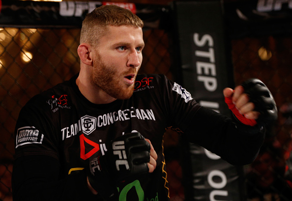 STOCKHOLM, SWEDEN - OCTOBER 01: Jan Blachowicz of Poland holds an open training session for media and fans at the Grand Hotel on October 1, 2014 in Stockholm, Sweden. (Photo by Josh Hedges/Zuffa LLC/Zuffa LLC via Getty Images)