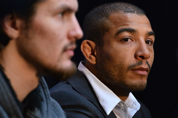 Aldo at press conference in Toronto
