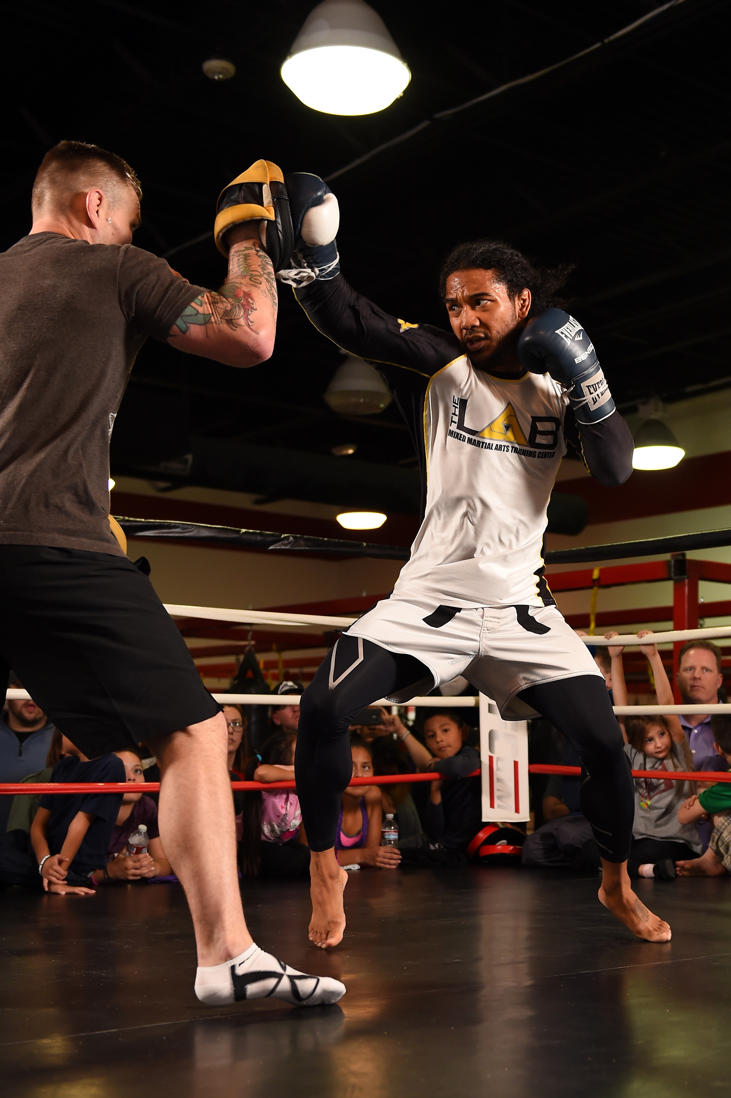 Henderson at open workouts in Broomfield