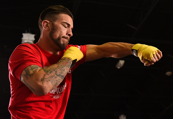 Thatch performing at the open workouts
