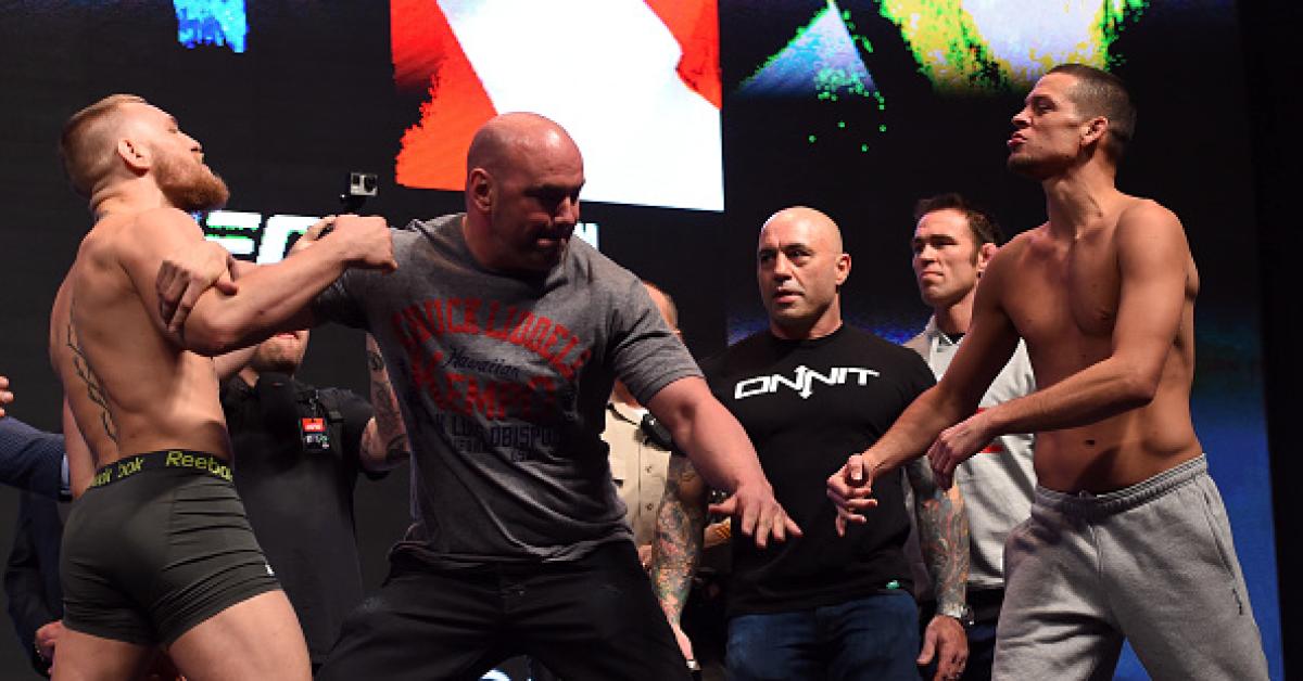 UFC 196: McGregor vs. Diaz Faceoff | UFC ® - Media