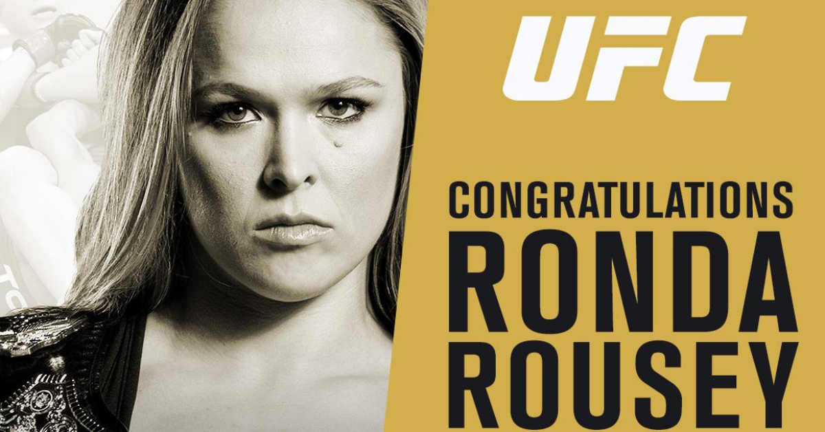 Ronda Rousey Wins Two ESPY Awards | UFC ® - News